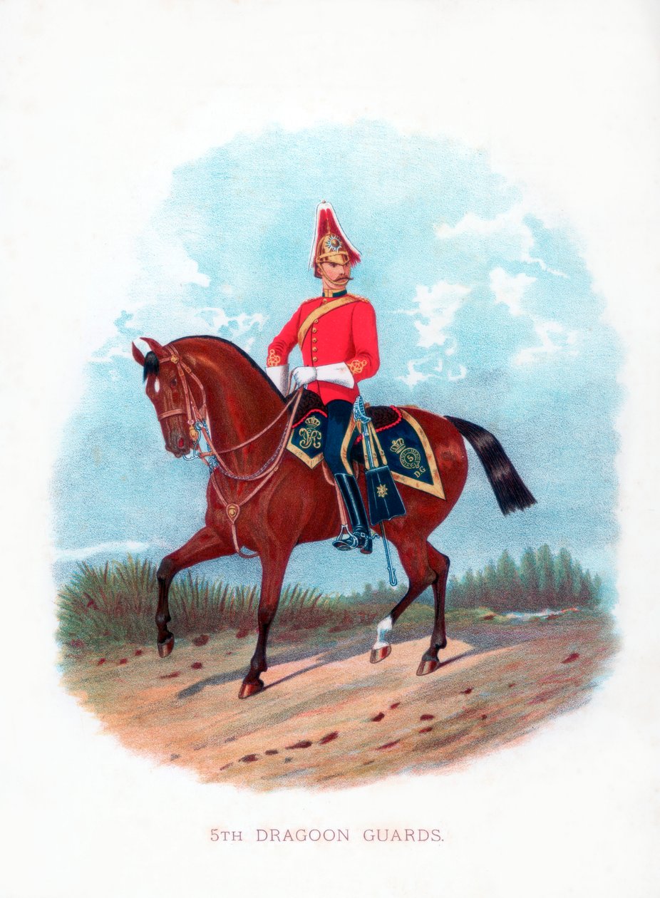 5. dragonyos gárda, 1888 alkotó: Unbekannt