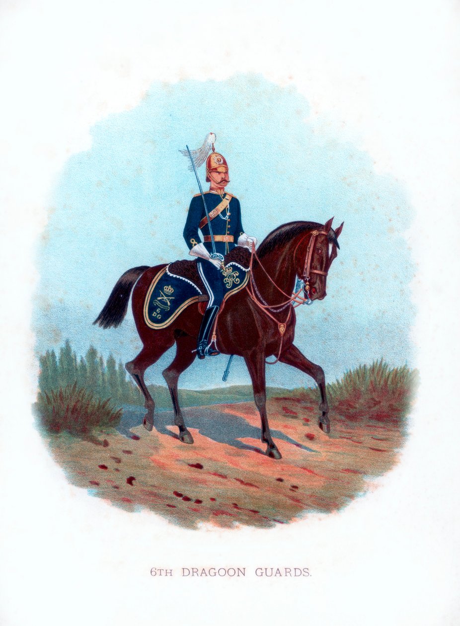 6. dragonyos gárda, 1888 alkotó: Unbekannt