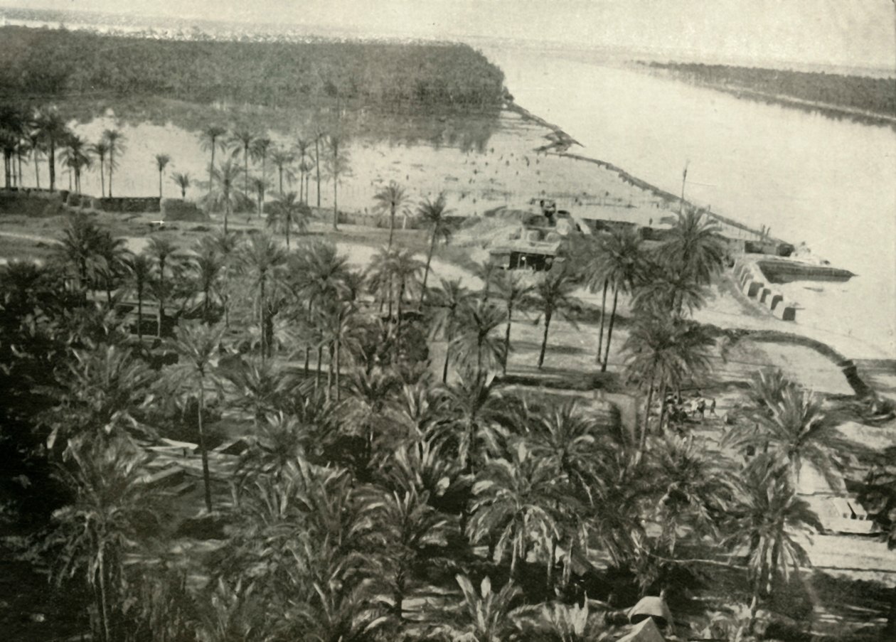 Brit álláspont a Tigris folyón, 1919. alkotó: Unbekannt