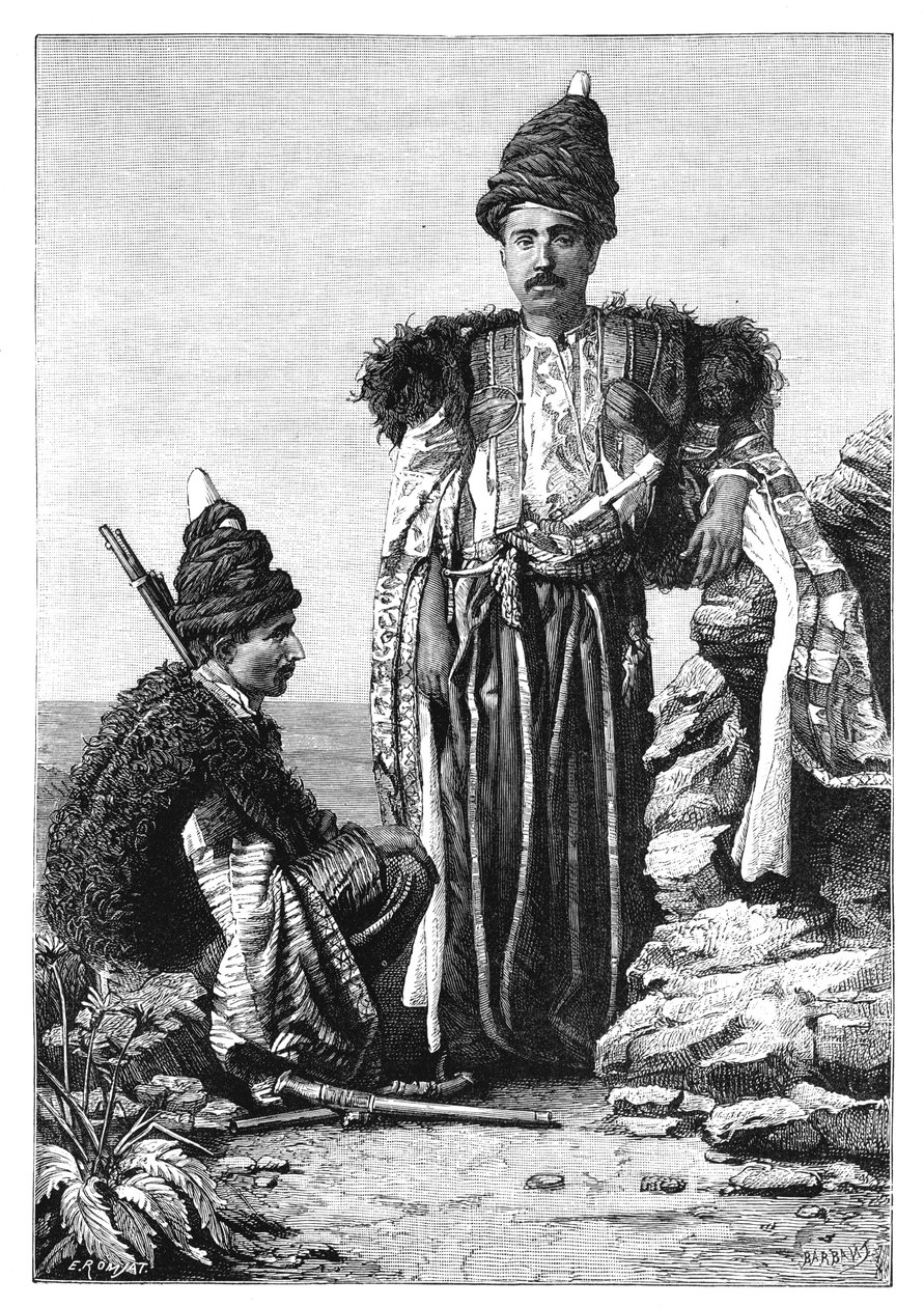 Egy kurd urak, 1895 alkotó: Unbekannt