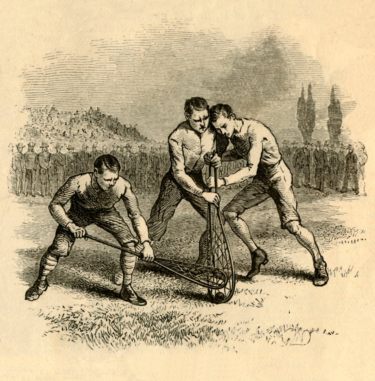 Élénk harc, 1881. alkotó: Unbekannt