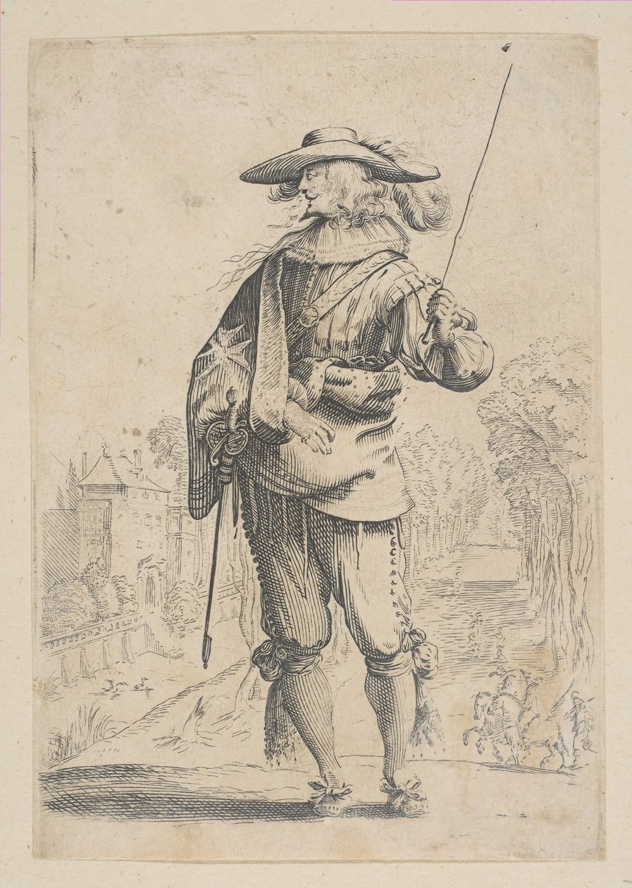 Egy ember, aki terményt tart, 1629. alkotó: Unbekannt