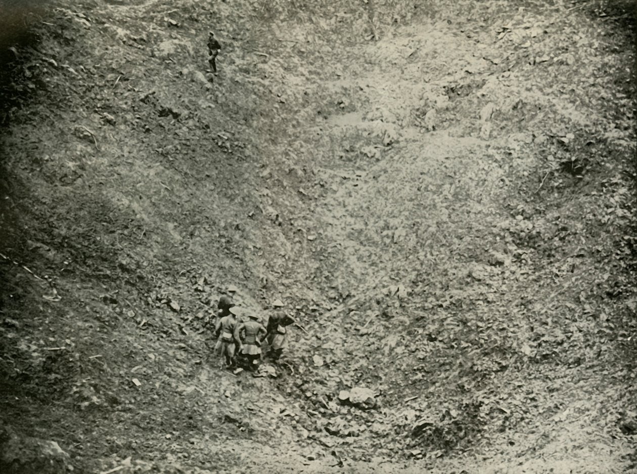Bányakráter High Woodban, 1919. alkotó: Unbekannt