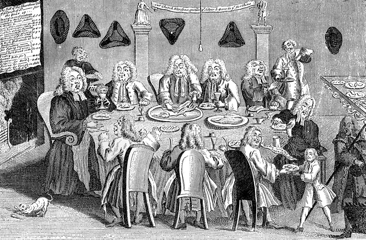 Egy plébánia ünnepe, 1741 alkotó: Unbekannt