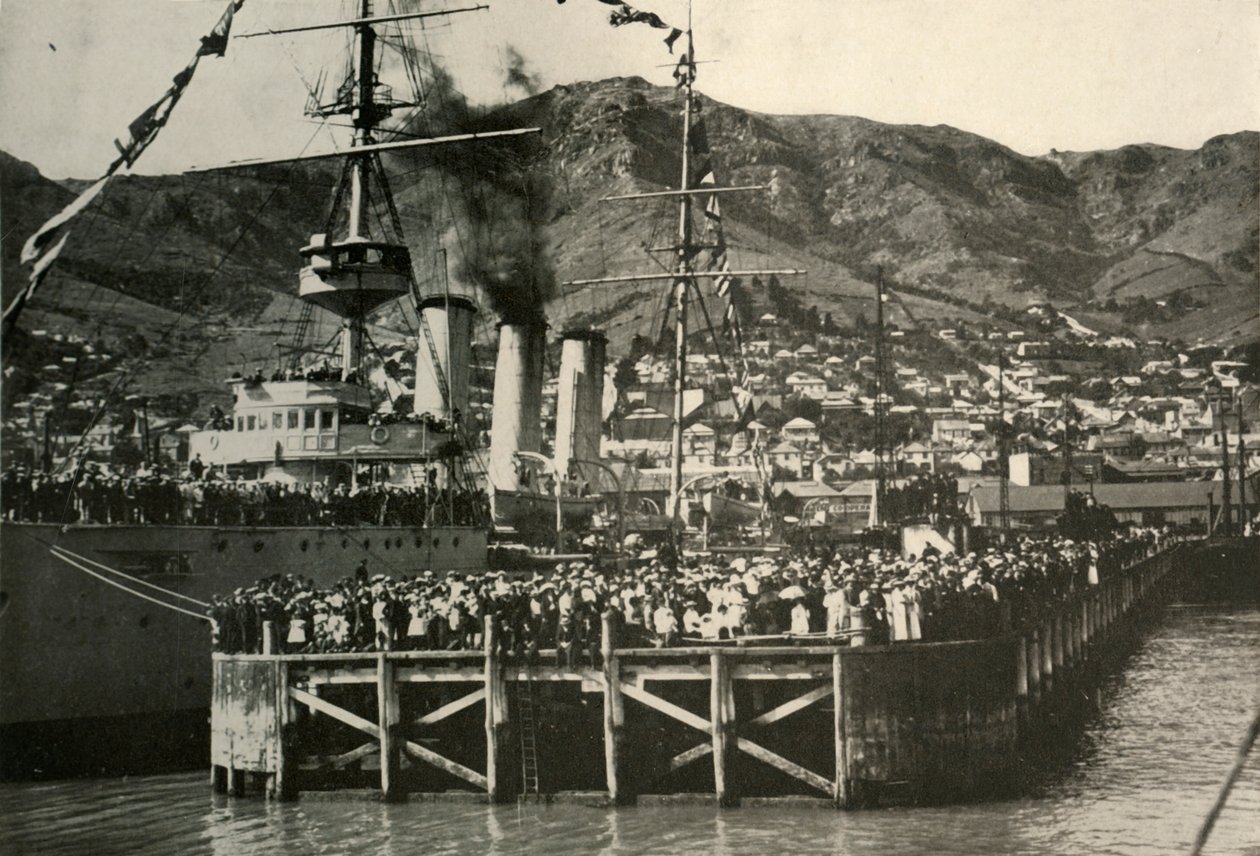 Egy fénykép a Nimródból...Lyttelton, 1908, 1909. alkotó: Unbekannt