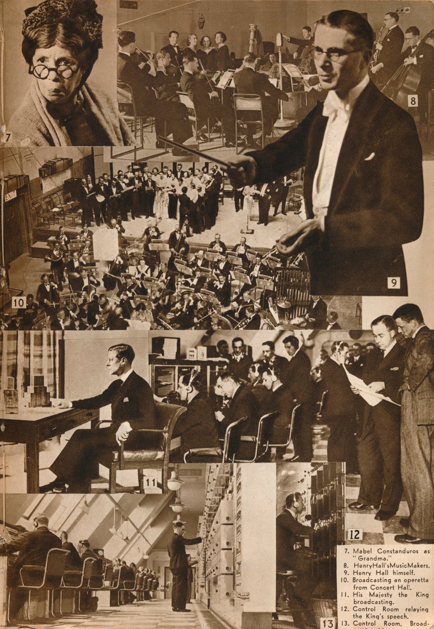 Látogatás a BBC-nél, 1937. 7-13 alkotó: Unbekannt