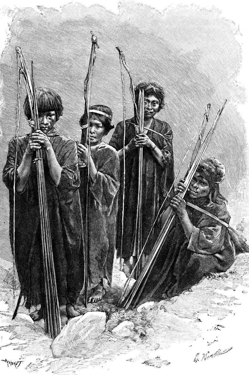 Antis Ashaninkas egy csoportja, Peru, 1895 alkotó: Unbekannt