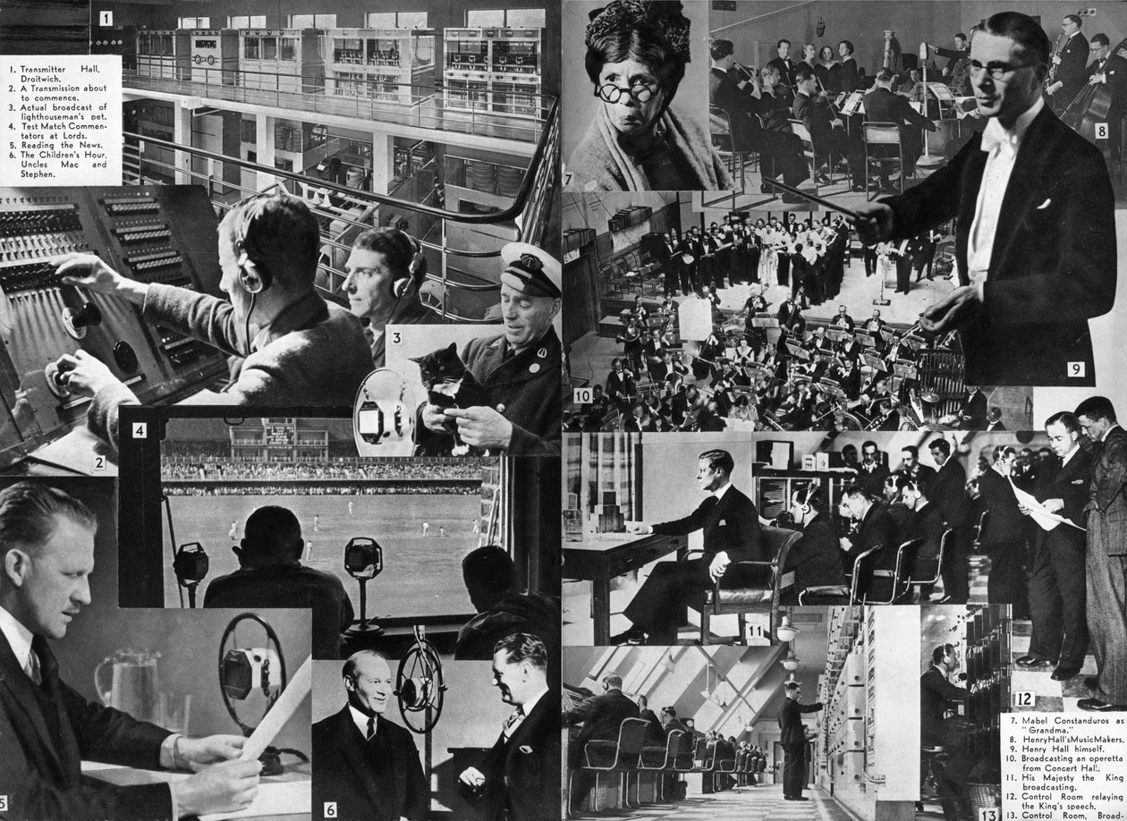 Látogatás a BBC-nél, 1937 alkotó: Unbekannt