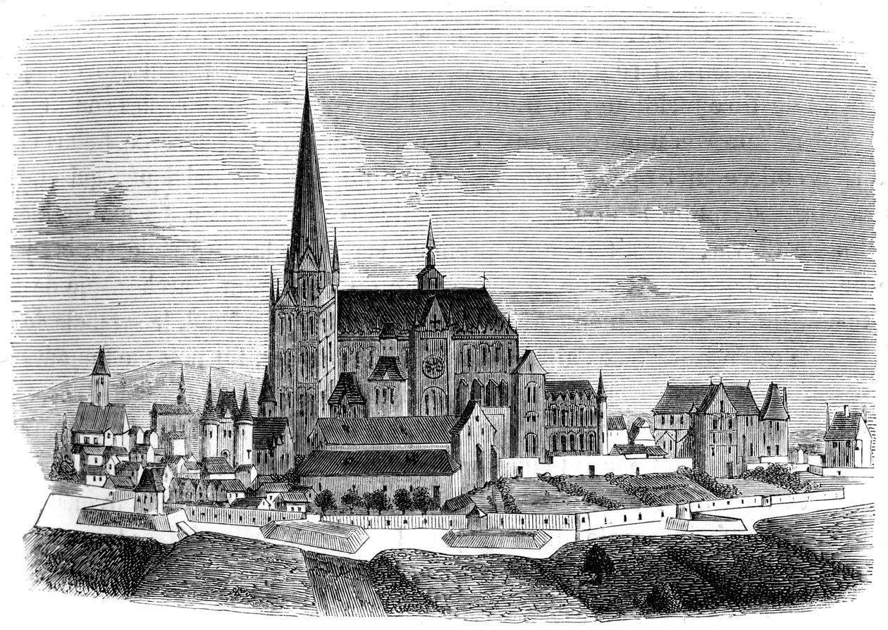 Saint-Denis apátság, 1849. 16. század vége alkotó: Unbekannt