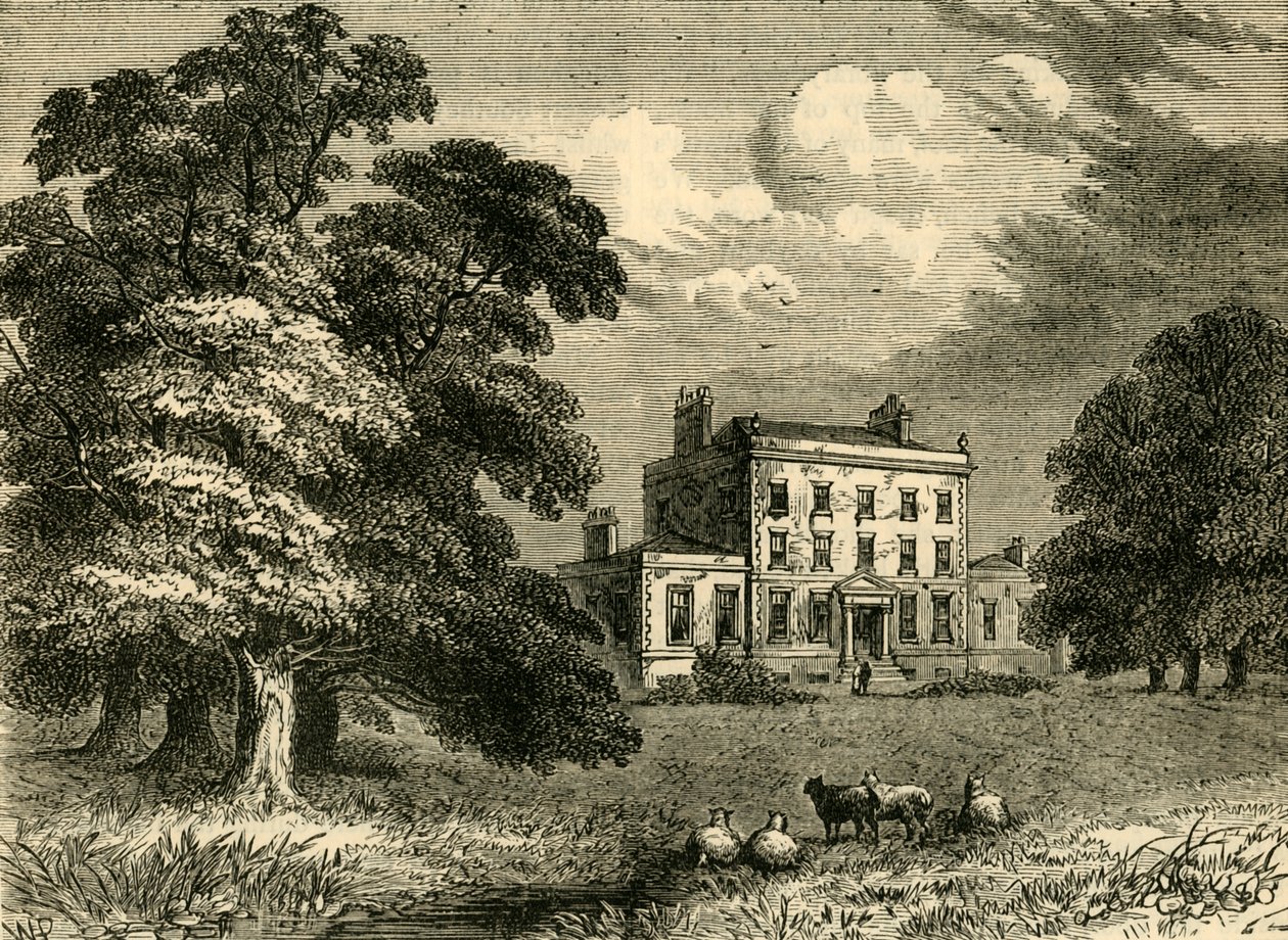 Abney House, 1845, c1876. alkotó: Unbekannt