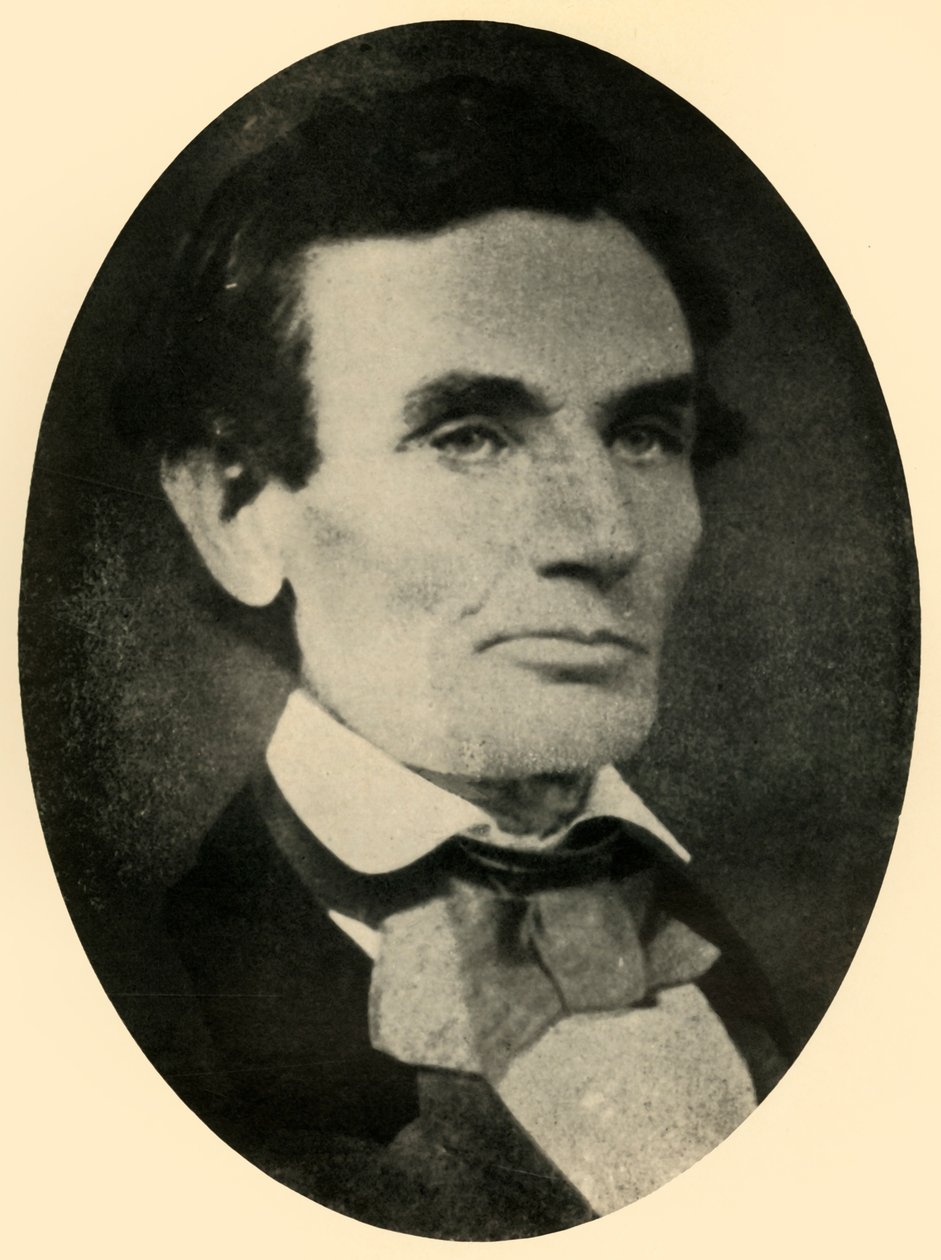 Abraham Lincoln, 1857, 1930. alkotó: Unbekannt