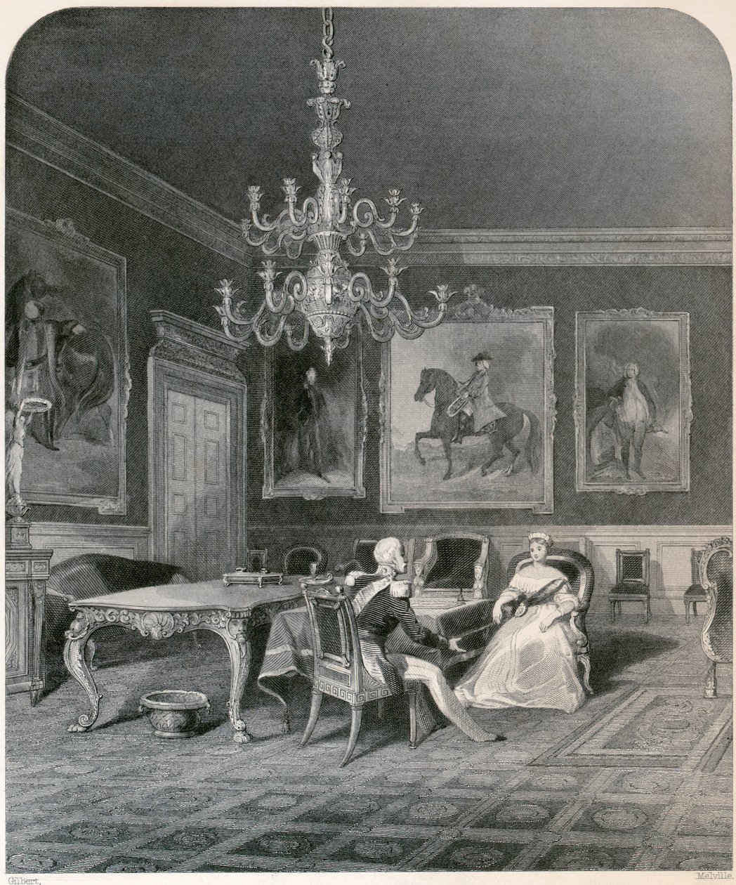 Viktória királynő csatlakozása, 1837 alkotó: Unbekannt