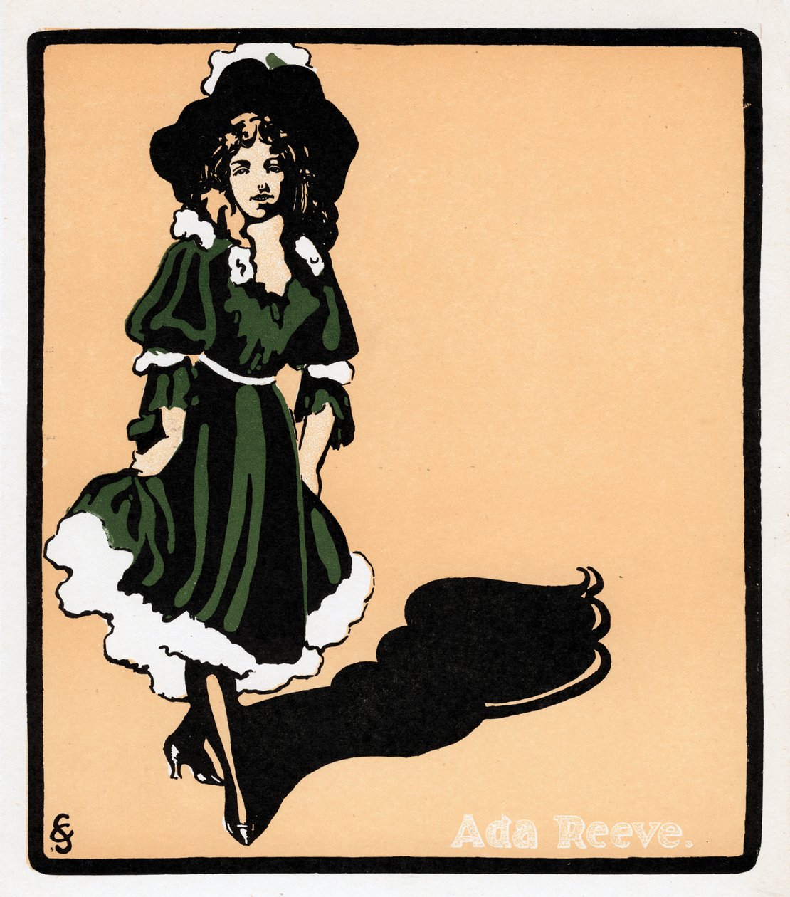 Ada Reeve 1874-1966, angol színésznő, 19. század vége alkotó: Unbekannt