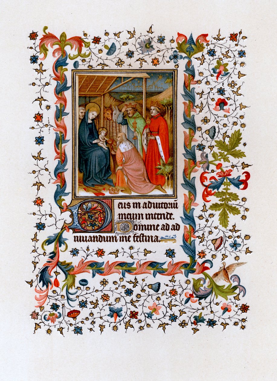 A mágusok imádása, c1420 alkotó: Unbekannt