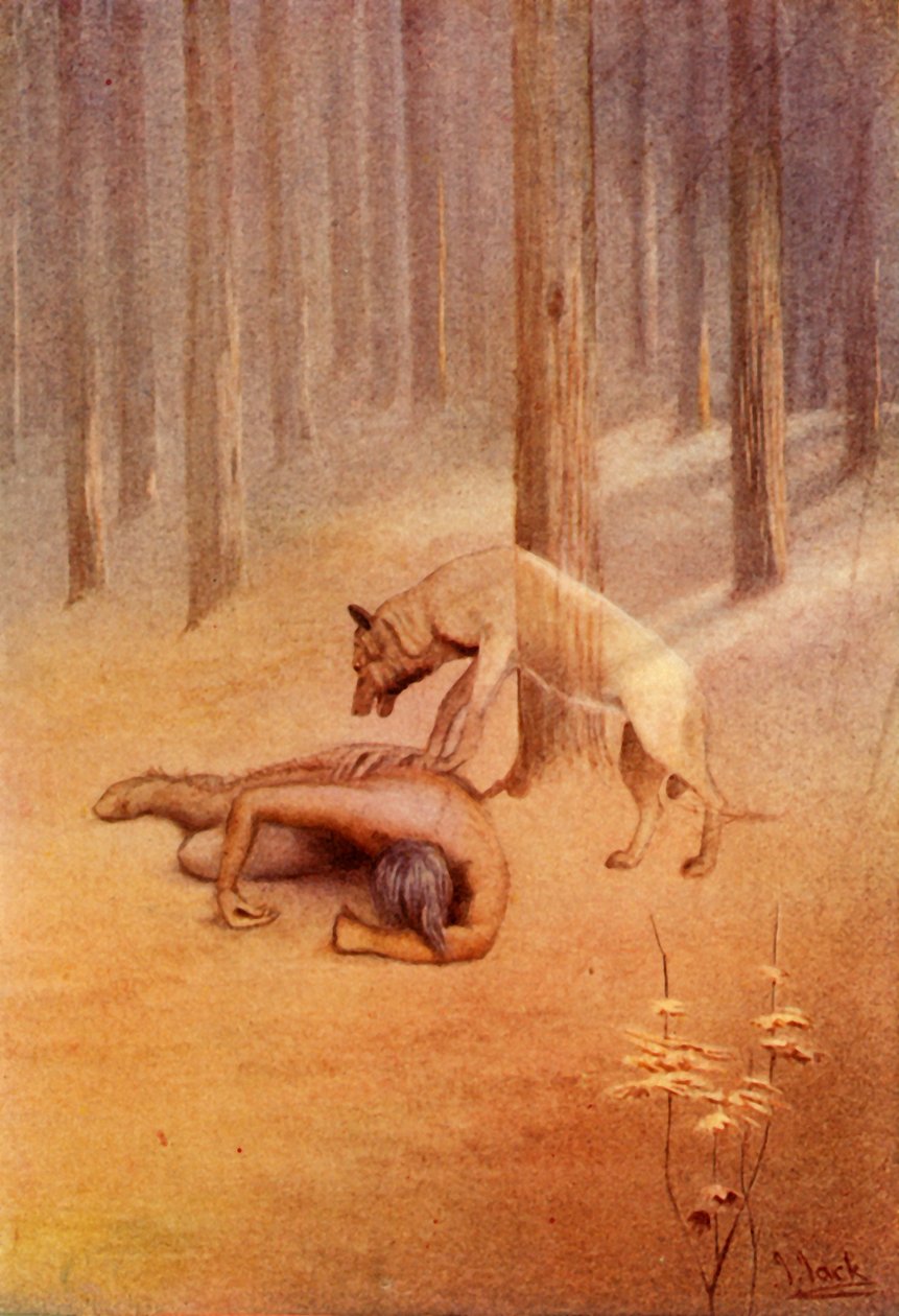 „Kaland egy totemmel”, 1914. alkotó: Unbekannt