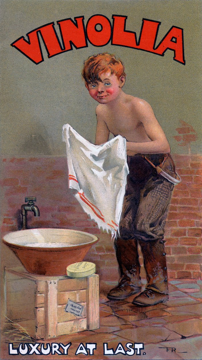 Vinolia szappan hirdetése, 1900-as évek alkotó: Unbekannt