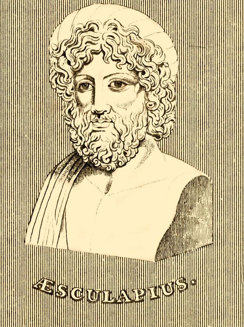 Aesculapius, 1830. alkotó: Unbekannt