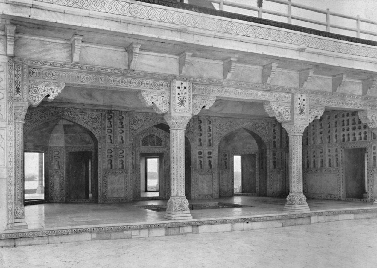 Agra. Szoba a Jázmin-toronyban, 1910. alkotó: Unbekannt
