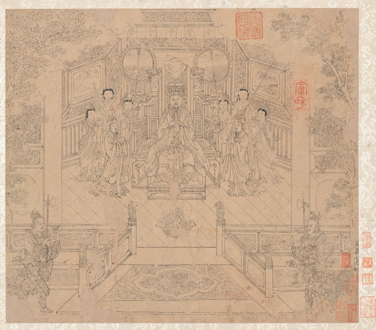 Album taoista és buddhista témákról, 1200-as évek. alkotó: Unbekannt