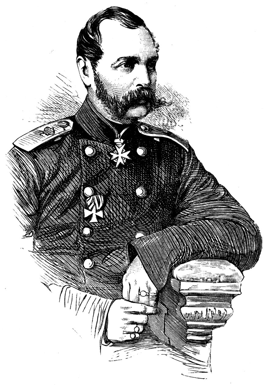 II. Sándor 1818-1881, Oroszország cárja 1855-től alkotó: Unbekannt