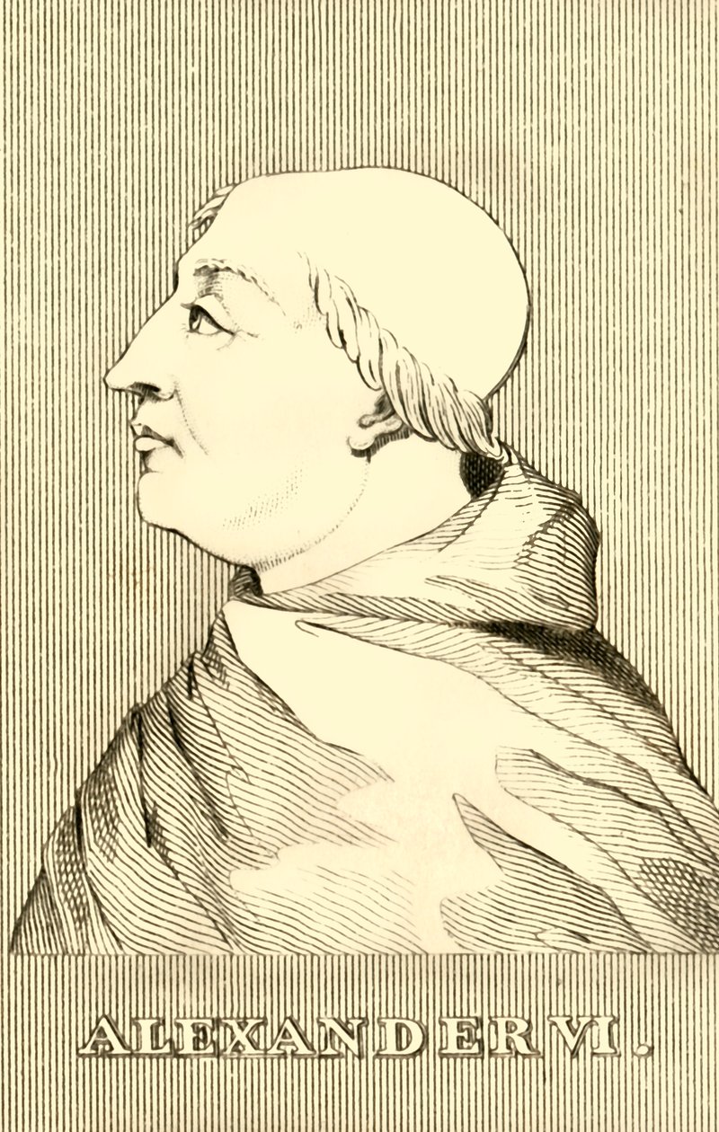 VI. Sándor, 1431-1503, 1830. alkotó: Unbekannt