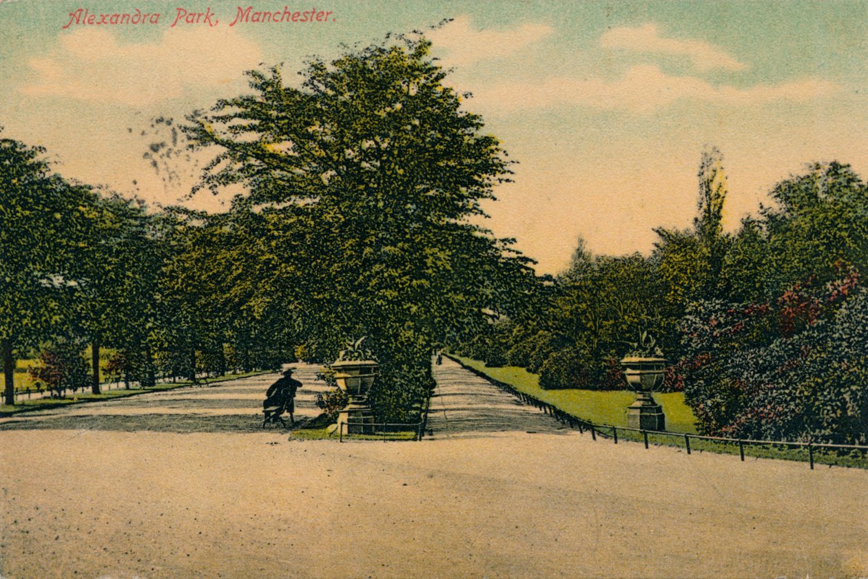 Alexandra Park, Manchester, 1905 alkotó: Unbekannt