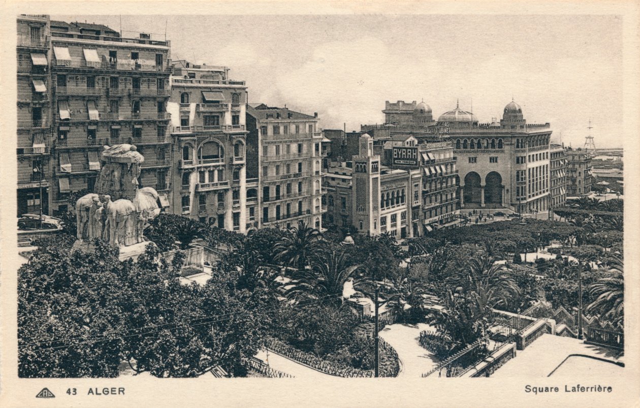 Alger – Laferriere tér, 1930 alkotó: Unbekannt