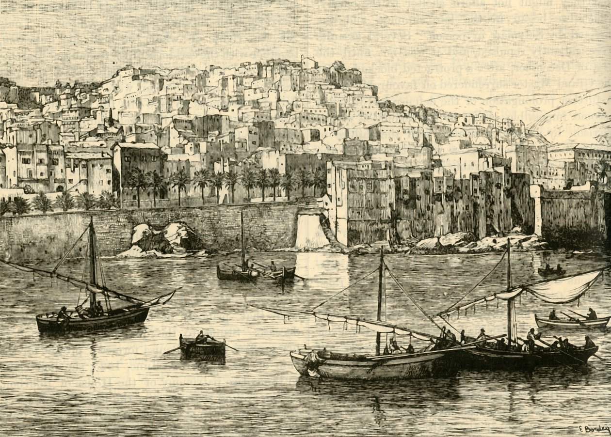 Algír, a tengertől, 1890. alkotó: Unbekannt