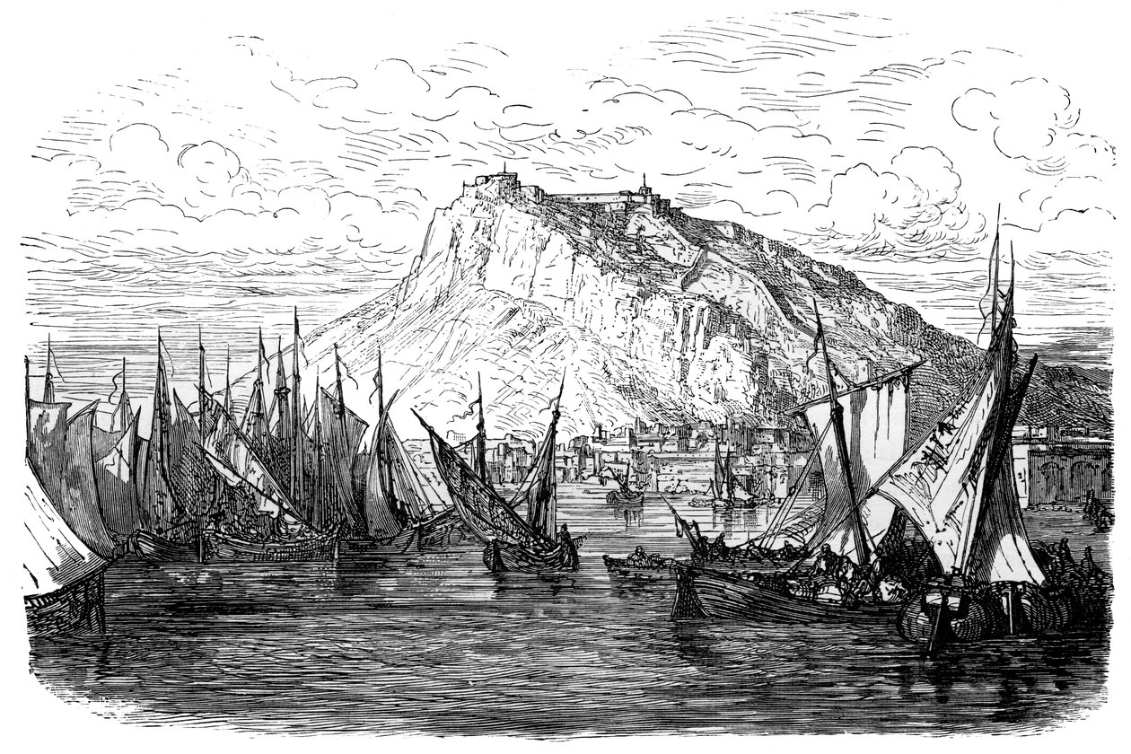 Alicante, Spanyolország, 1890 alkotó: Unbekannt