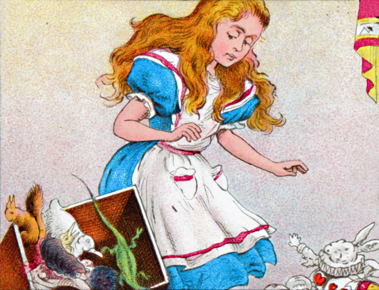 Alice ismét nőtt, 1900 körül. alkotó: Unbekannt