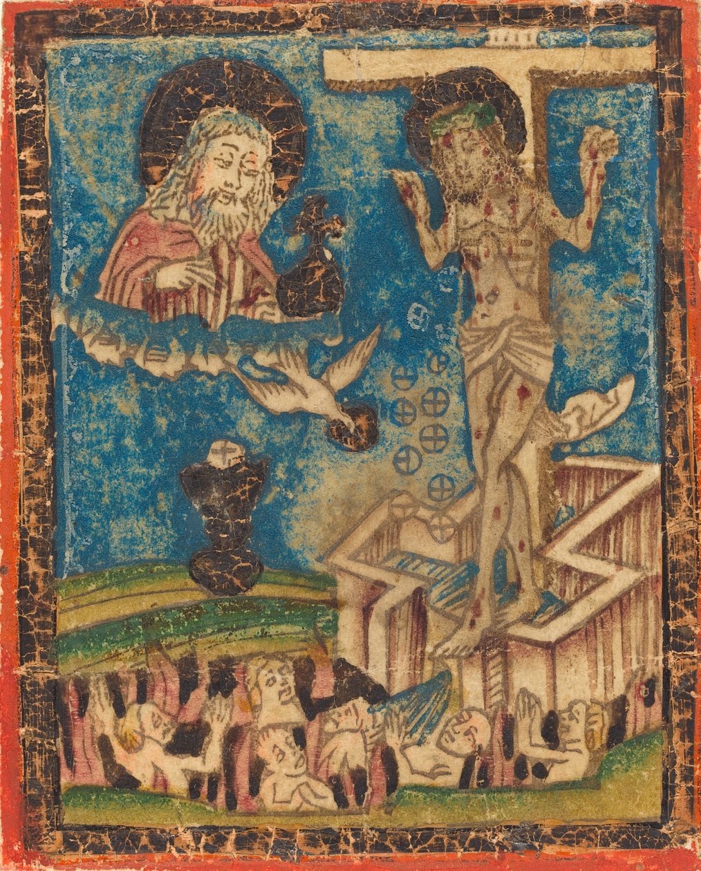 Az Eucharisztia allegóriája, 14701490. alkotó: Unbekannt
