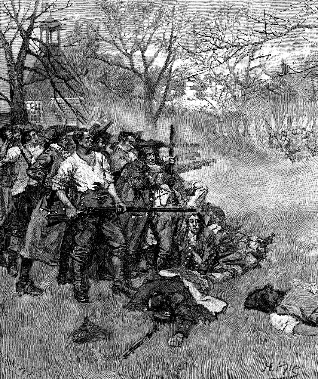 Amerikai függetlenségi háború, 1775, 1875 alkotó: Unbekannt