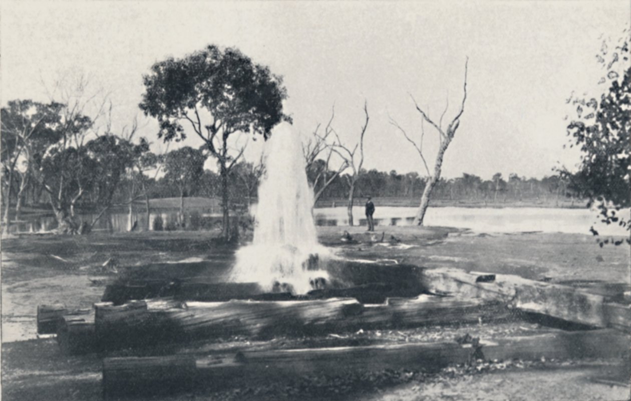 Egy artézi kút, 1923. alkotó: Unbekannt