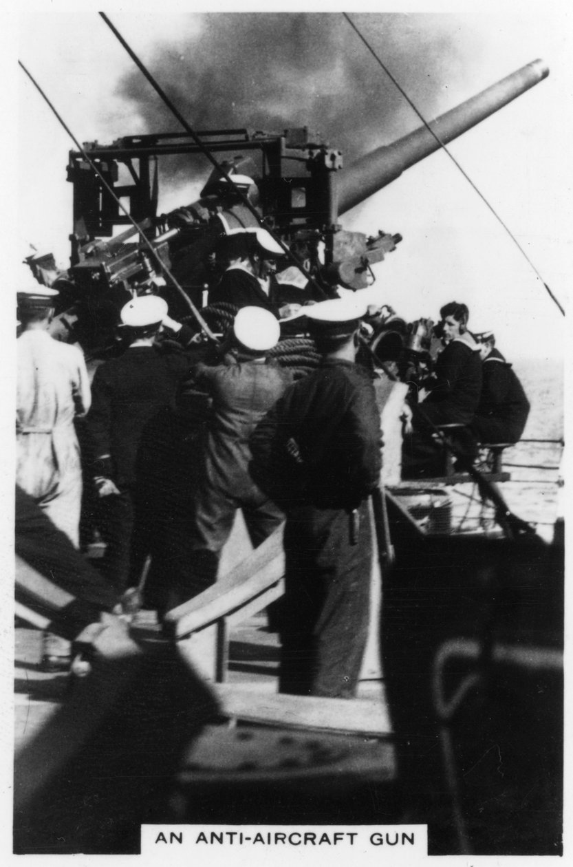 Légvédelmi ágyú a HMS Nelson fedélzetén, 1937 alkotó: Unbekannt