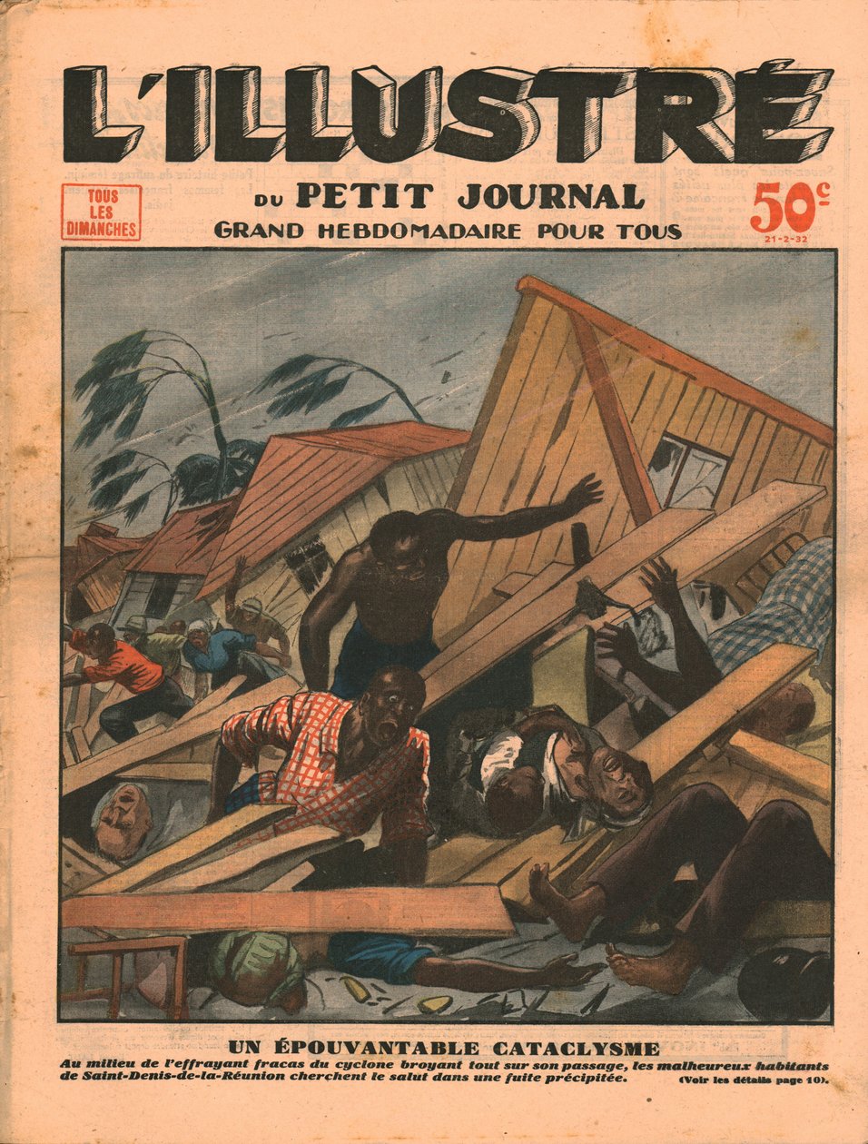 Borzasztó kataklizma, 1932. alkotó: Unbekannt