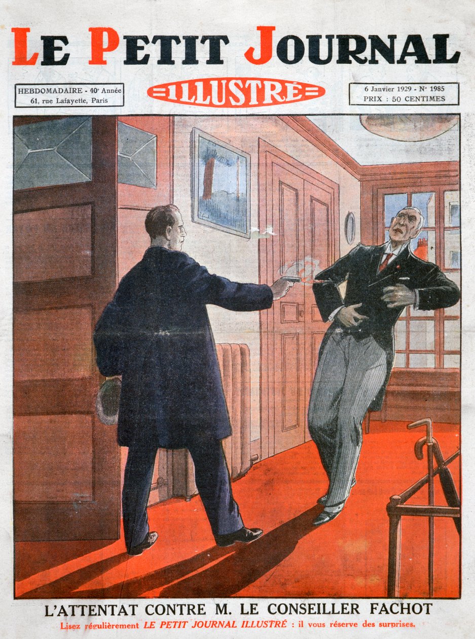 Támadás Fachot tanácsos ellen, 1929 alkotó: Unbekannt