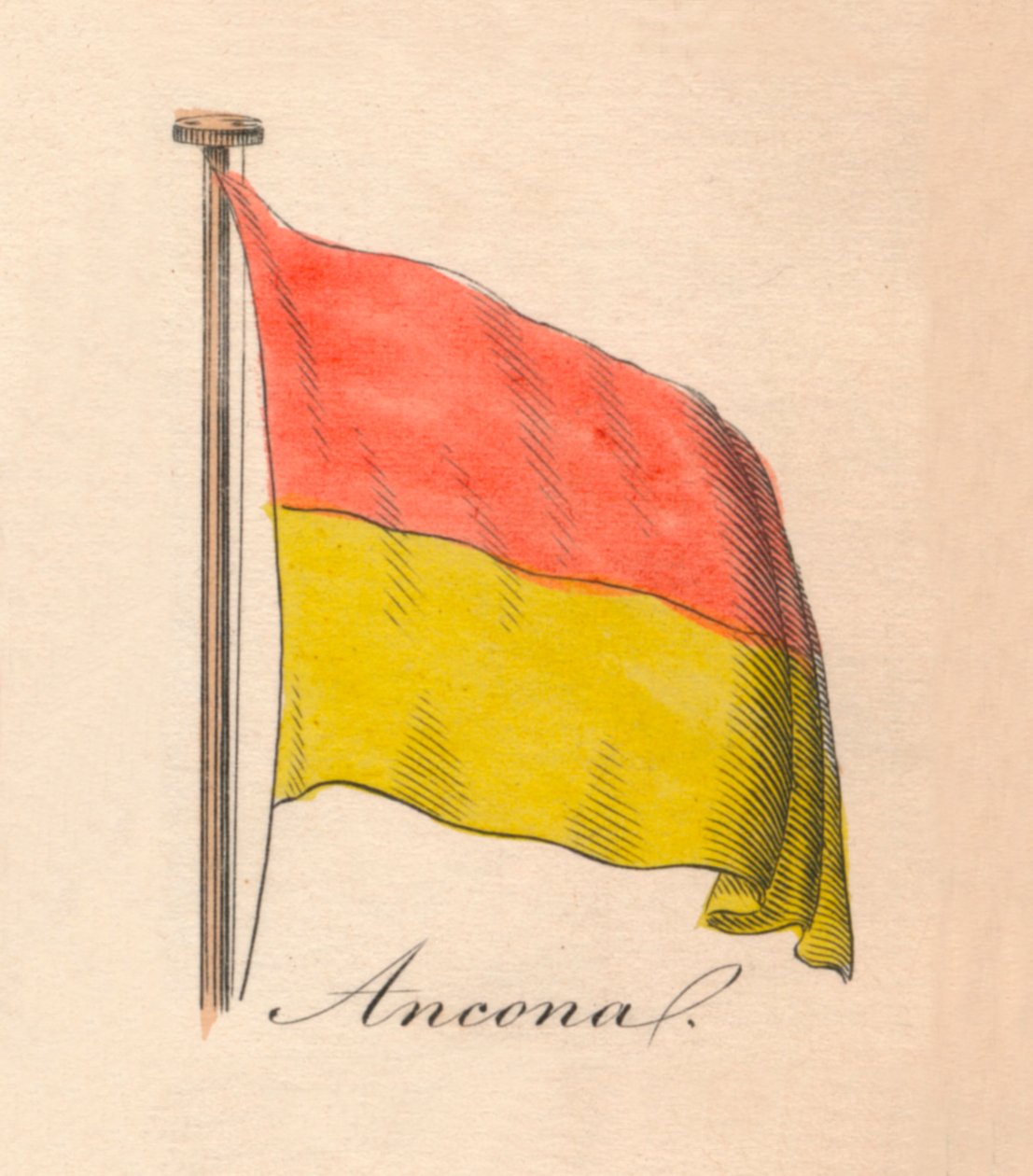 Ancona, 1838 alkotó: Unbekannt