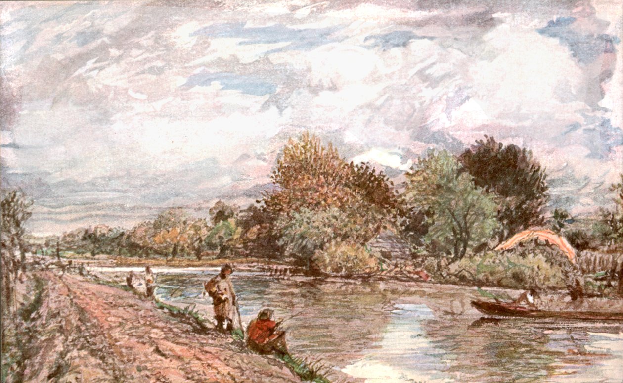 Horgászok, 1900. alkotó: Unbekannt