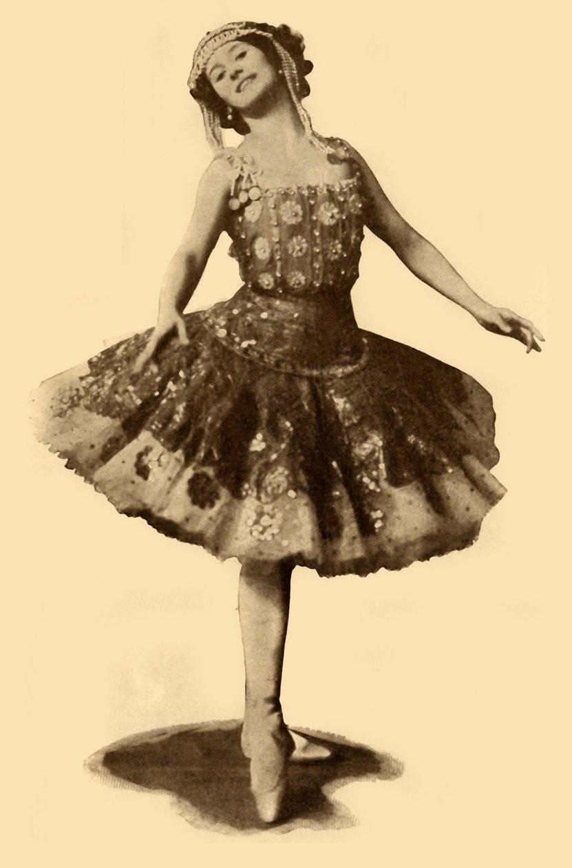 Ana Pavlova, 1910. alkotó: Unbekannt