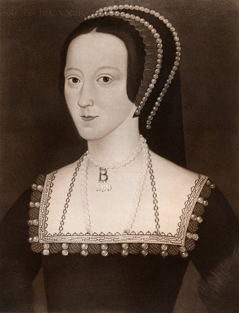 Anne Boleyn, c1532, 1902 alkotó: Unbekannt