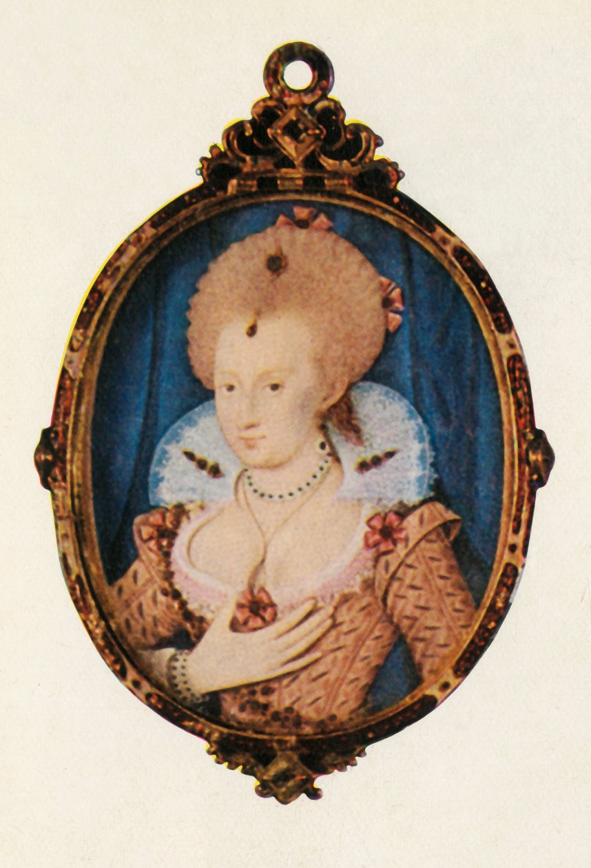 Anne of Denmark, c1610, 1947. alkotó: Unbekannt