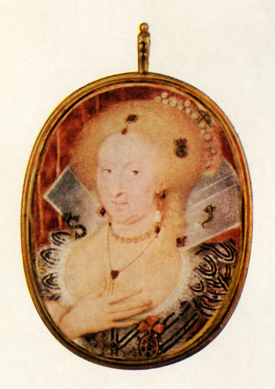 Anne of Denmark, c1612, 1947. alkotó: Unbekannt