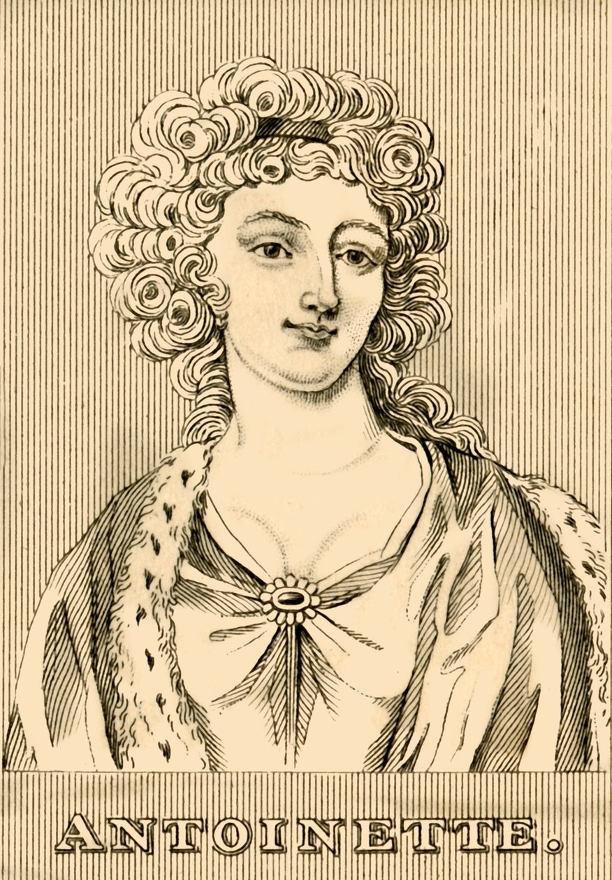 Antoinette, 1755-1793, 1830. alkotó: Unbekannt