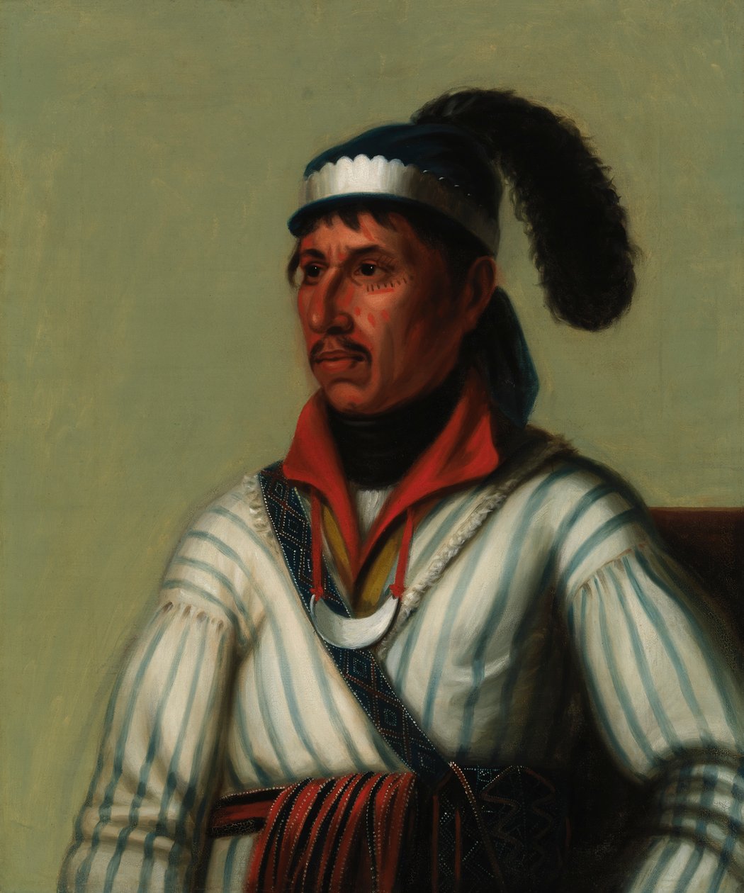 Apauly-Tustennuggee, 1825. alkotó: Unbekannt