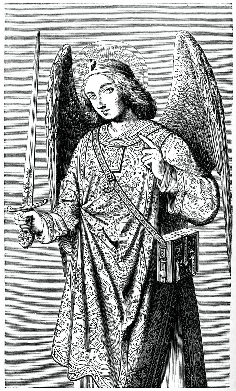 Szent Mihály arkangyal, 1870 alkotó: Unbekannt