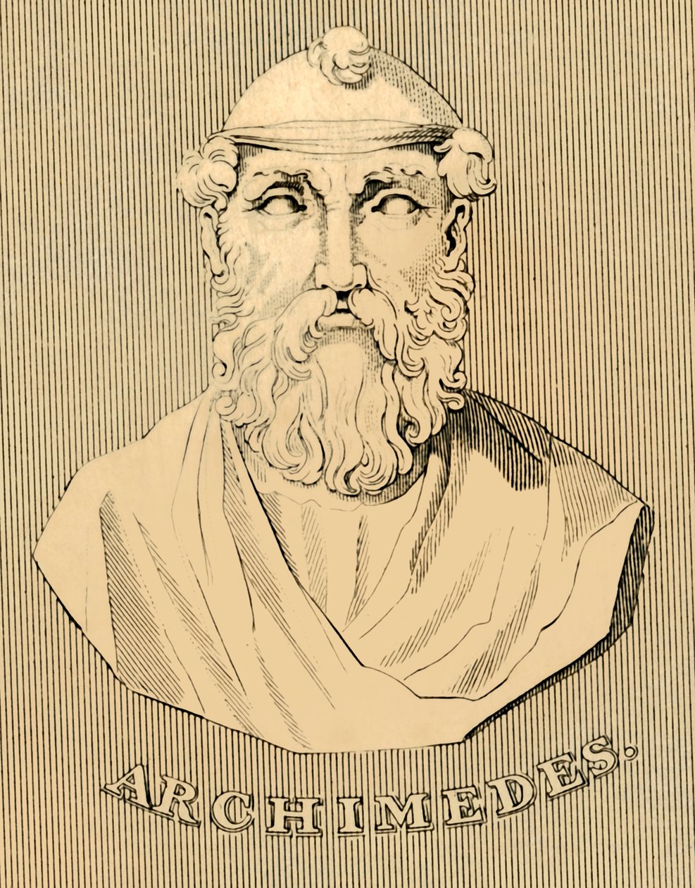 Arkhimédész, Kr.e. 287-212, 1830. alkotó: Unbekannt