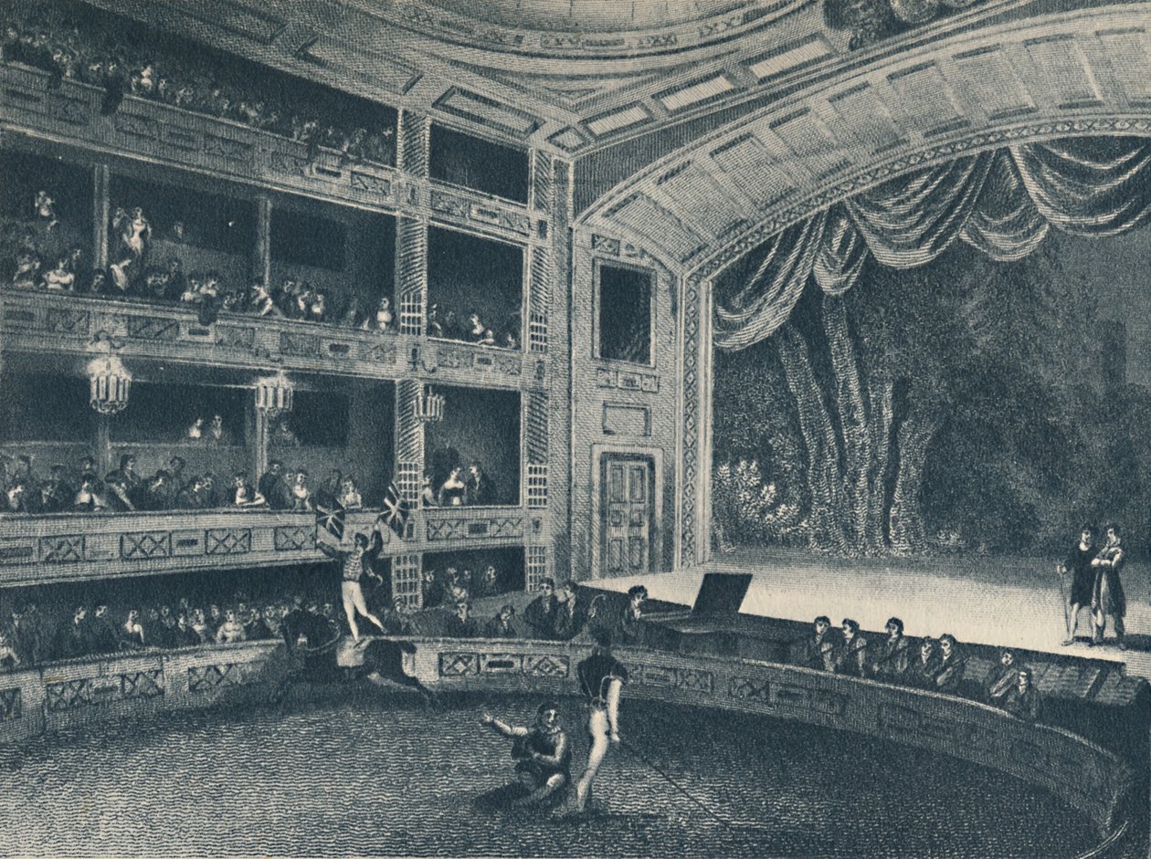 Az Astleys Amphitheatre arénája, Westminster Bridge Road, 1942 alkotó: Unbekannt