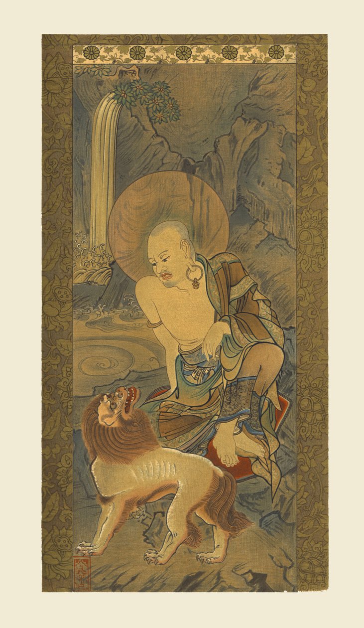 Arhat, japán, késő Kamakura-korszak, 14. század, 1886 alkotó: Unbekannt