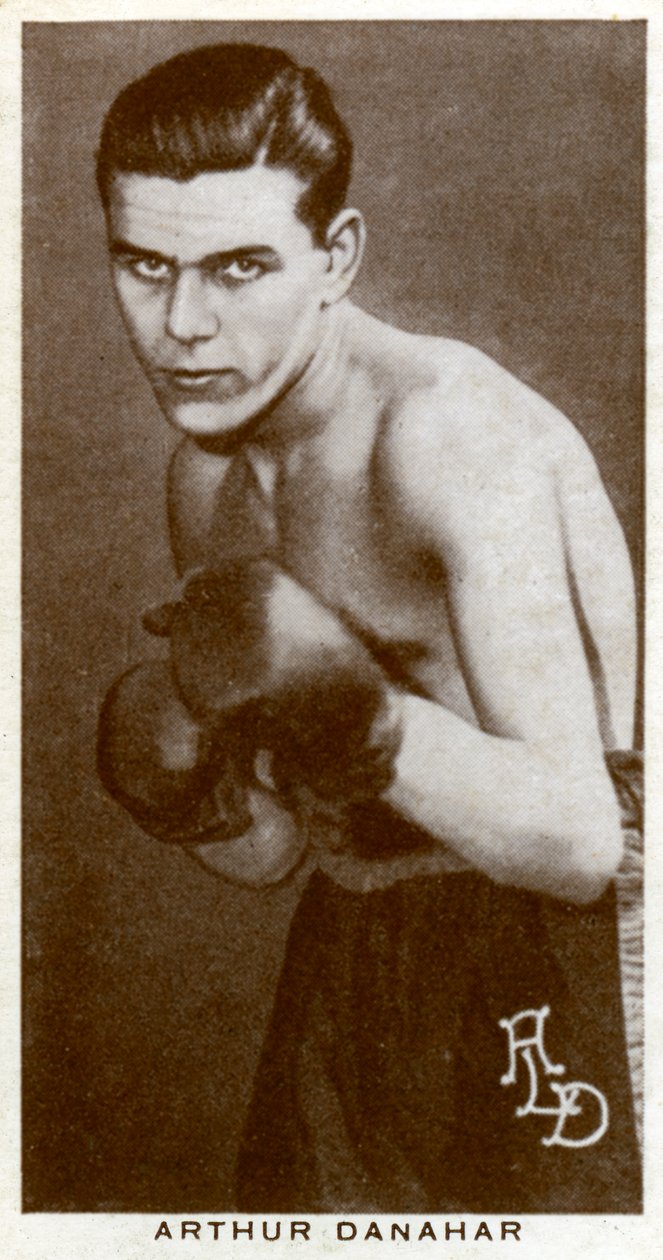 Arthur Deanhar brit ökölvívó, 1938. alkotó: Unbekannt