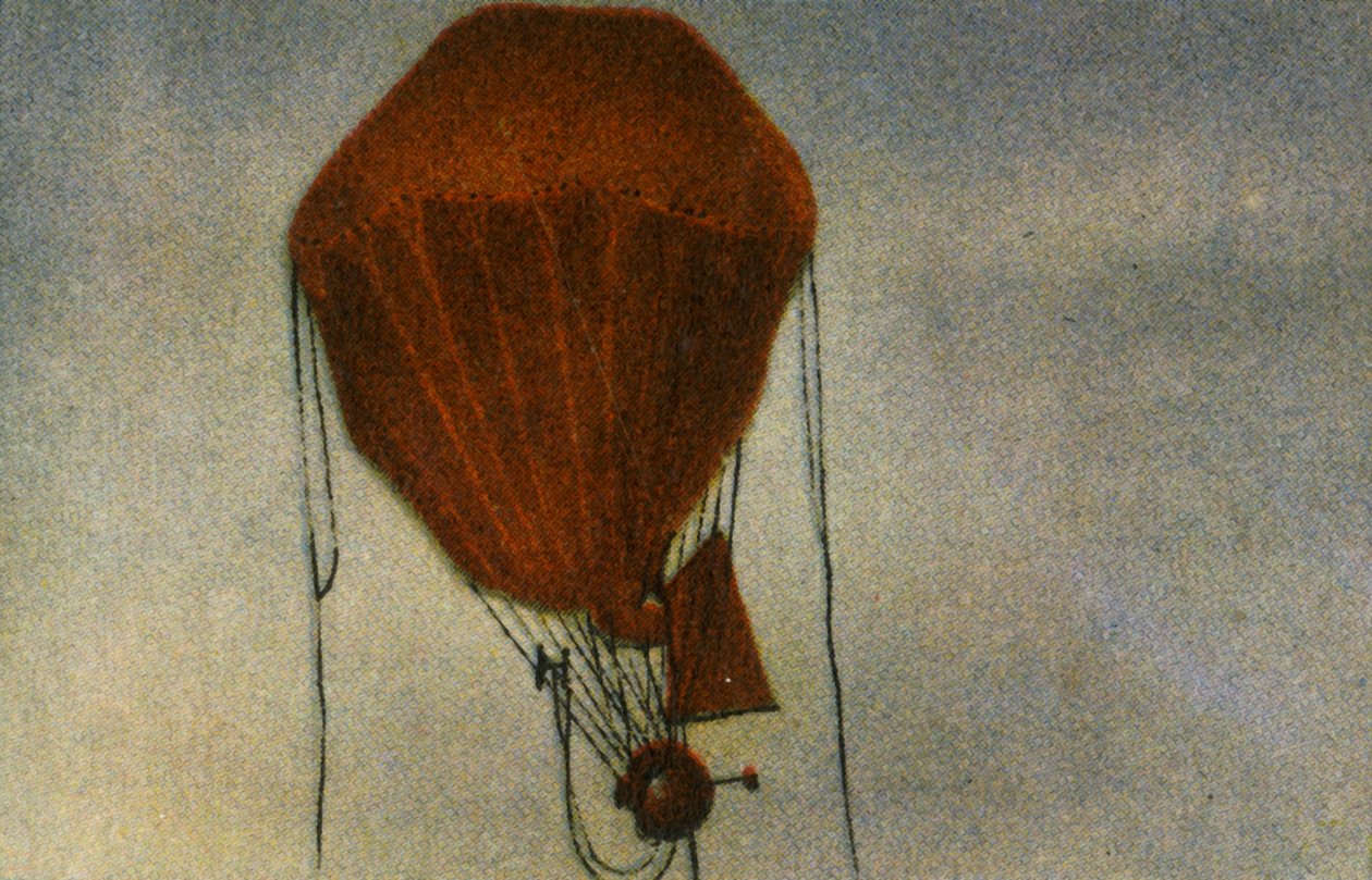 Ascent of Piccards magasságkutató léggömb, 1931, 1932. alkotó: Unbekannt